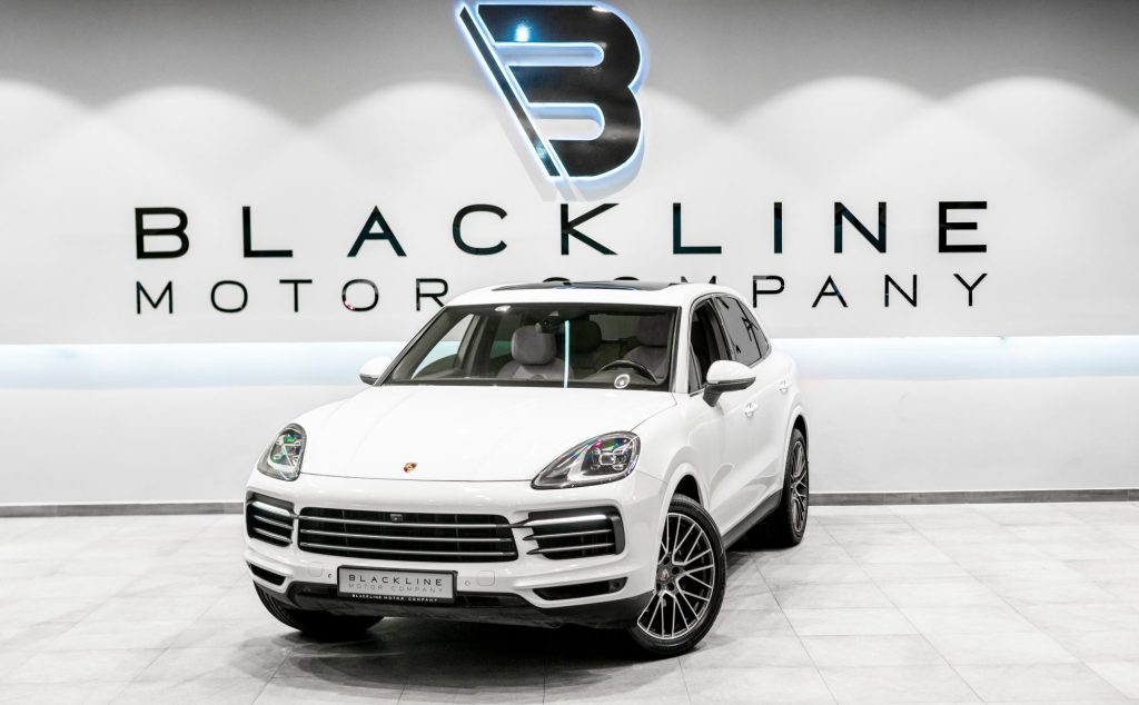 2018 Porsche Cayenne — sold by Blackline Motor Company, Dubai