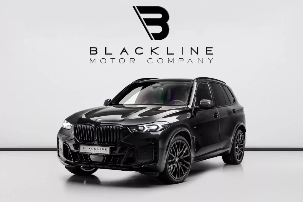 2024 BMW X5 xDrive40i — sold by Blackline Motor Company, Dubai