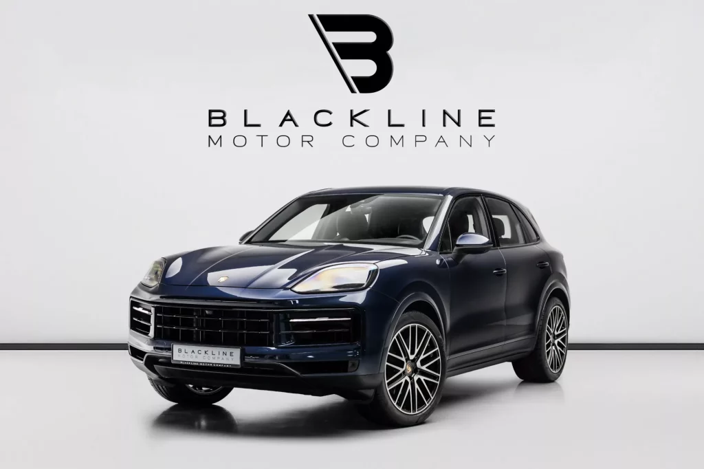 2024 Porsche Cayenne — sold by Blackline Motor Company, Dubai