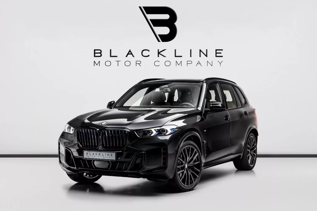 2024 BMW X5 xDrive40i — sold by Blackline Motor Company, Dubai
