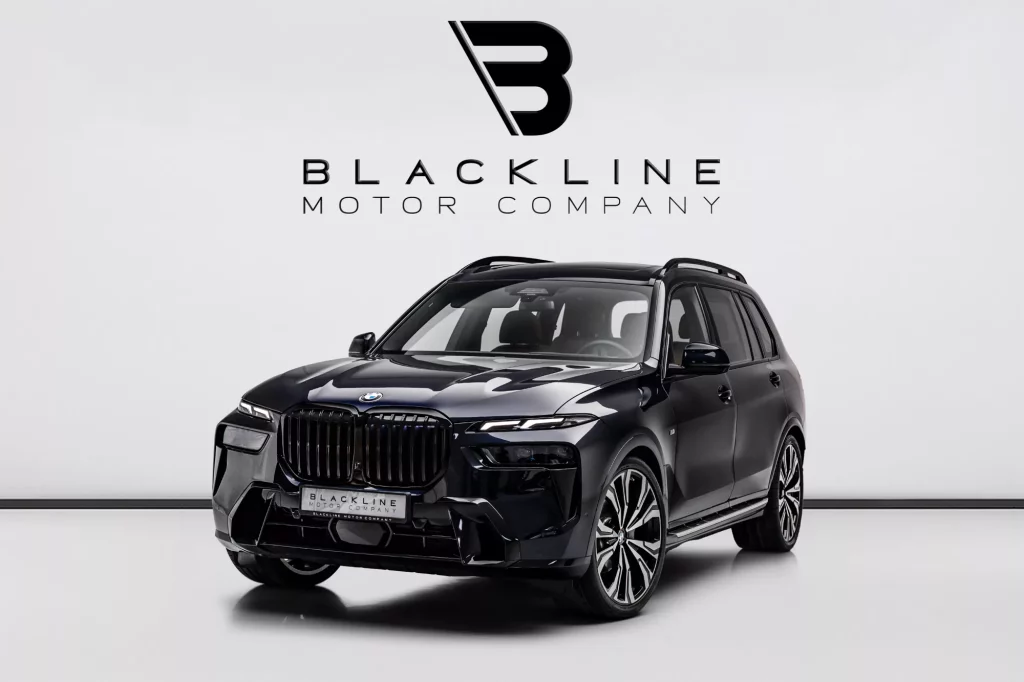 2025 BMW X7 xDrive40i — sold by Blackline Motor Company, Dubai