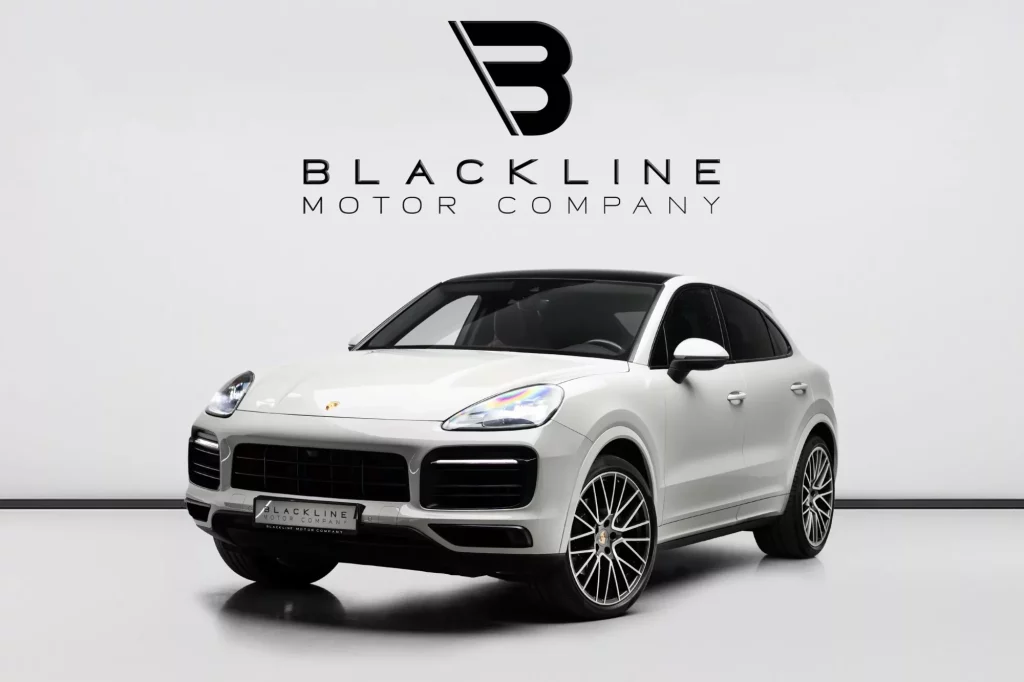 2023 Porsche Cayenne Coupe — sold by Blackline Motor Company, Dubai