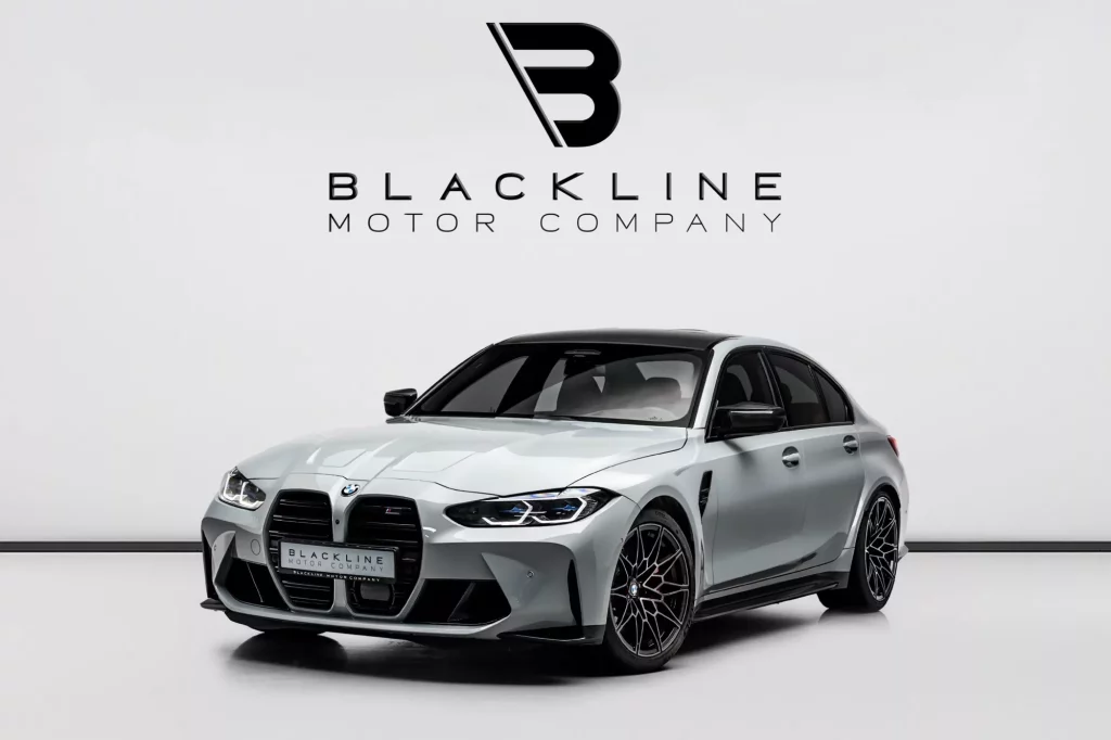 2022 BMW M3 Competition — sold by Blackline Motor Company, Dubai