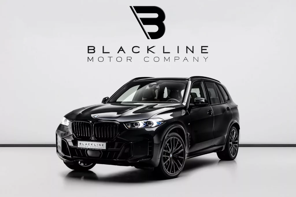 2024 BMW X5 xDrive40i — sold by Blackline Motor Company, Dubai