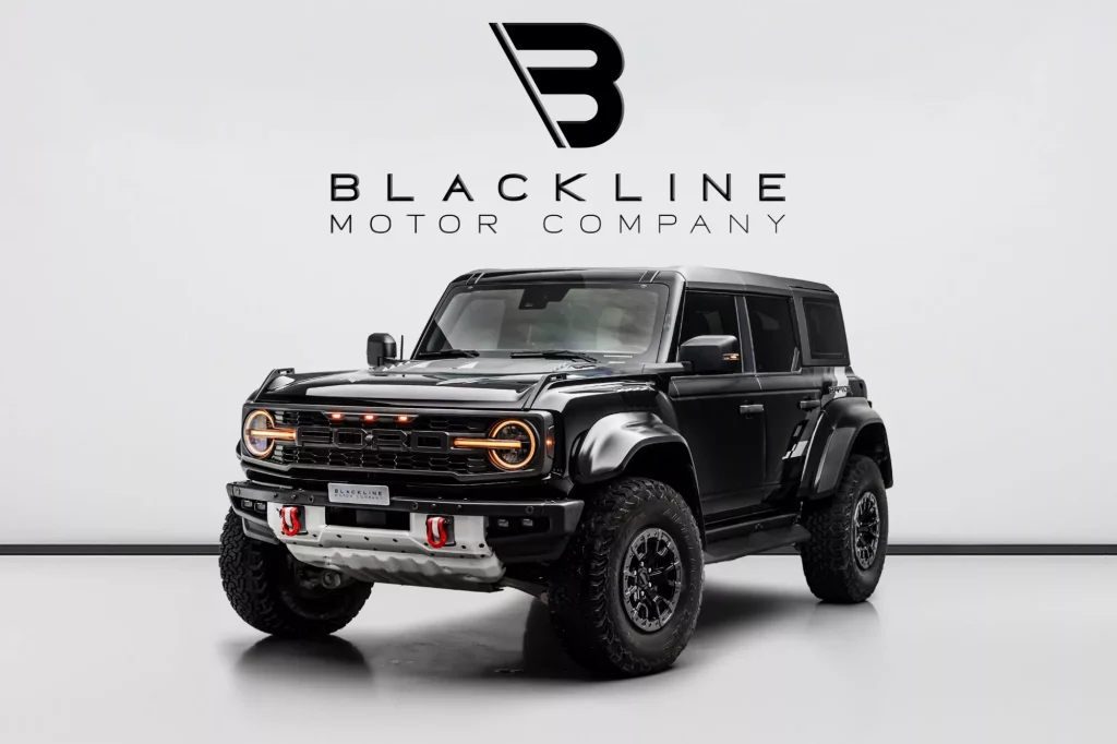 2023 Ford Bronco Raptor — sold by Blackline Motor Company, Dubai