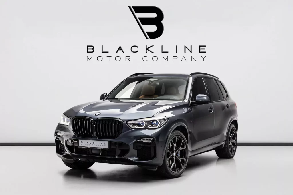 2022 BMW X5 xDrive40i — sold by Blackline Motor Company, Dubai