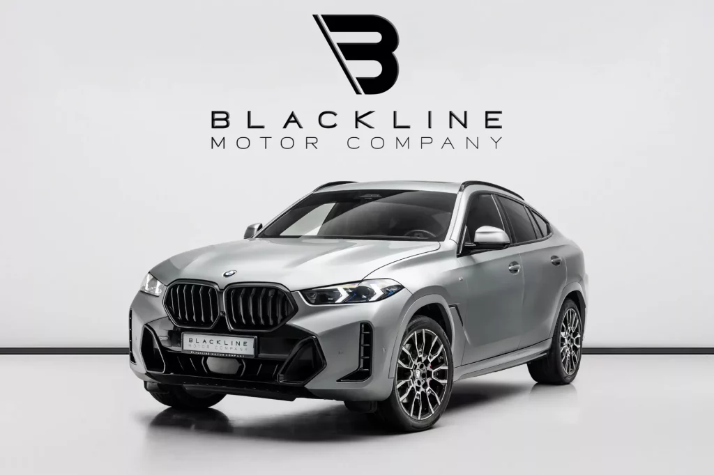 2024 BMW X6 xDrive40i — sold by Blackline Motor Company, Dubai