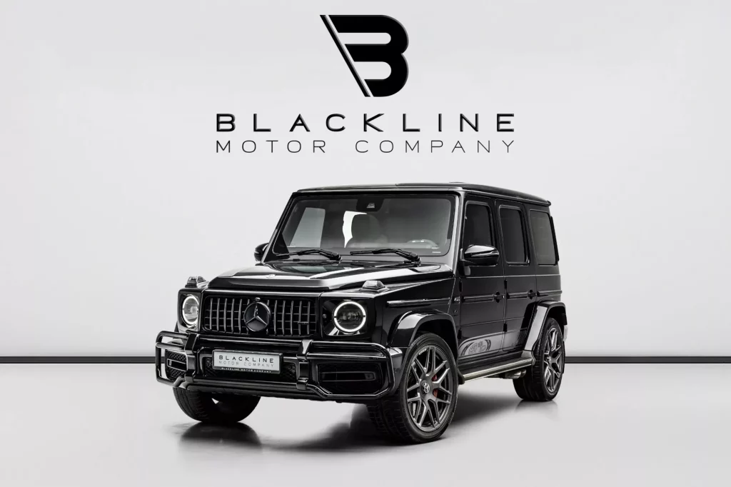 2022 Mercedes-AMG G63 — sold by Blackline Motor Company, Dubai
