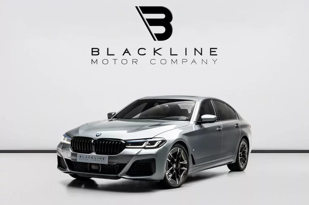 2023 BMW 540i — sold by Blackline Motor Company, Dubai