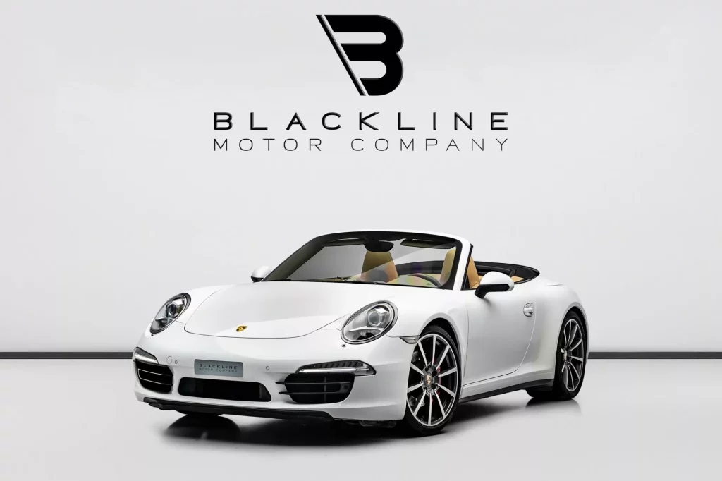 2014 Porsche 911 Carrera 4S Cabriolet — sold by Blackline Motor Company, Dubai