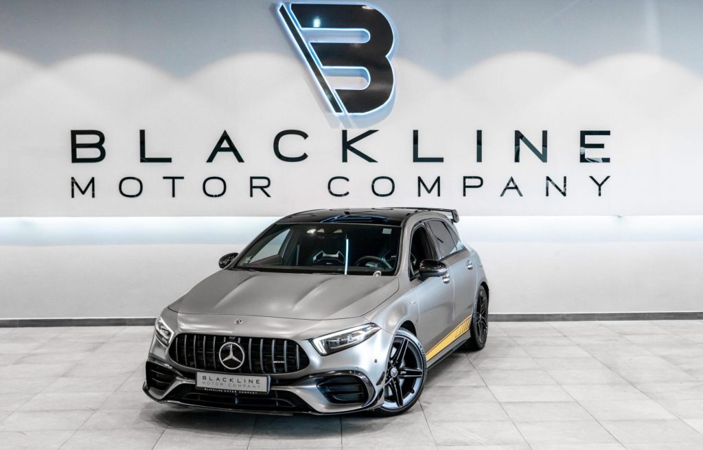 2020 Mercedes-AMG A45 S — sold by Blackline Motor Company, Dubai