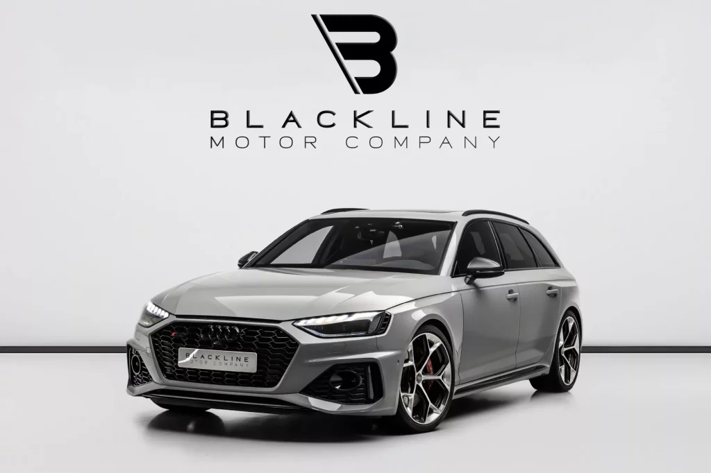 2024 Audi RS4 — sold by Blackline Motor Company, Dubai