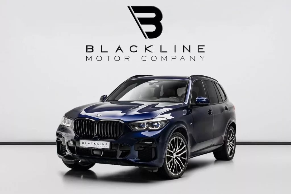 2023 BMW X5 xDrive40i — sold by Blackline Motor Company, Dubai