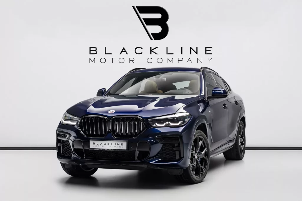 2023 BMW X6 xDrive40i — sold by Blackline Motor Company, Dubai