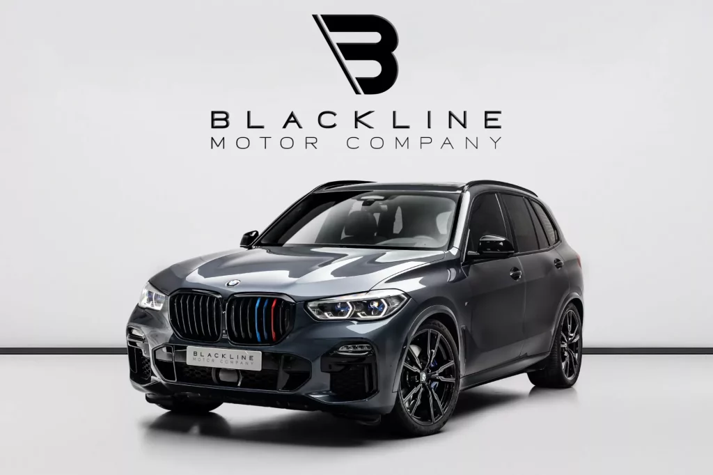 2021 BMW X5 M50i — sold by Blackline Motor Company, Dubai