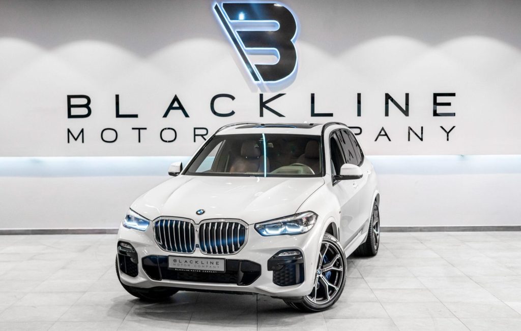 2022 BMW X5 xDrive40i M Sport — sold by Blackline Motor Company, Dubai