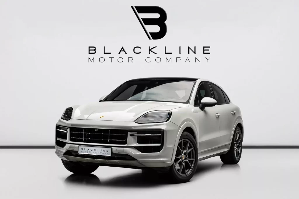 2024 Porsche Cayenne Coupe — sold by Blackline Motor Company, Dubai