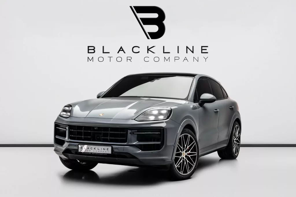 2024 Porsche Cayenne S Coupe — sold by Blackline Motor Company, Dubai