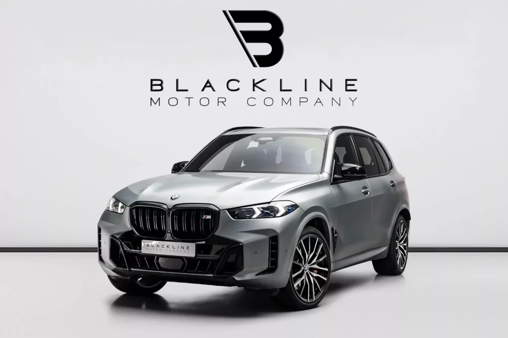 2024 BMW X5 M60i — sold by Blackline Motor Company, Dubai