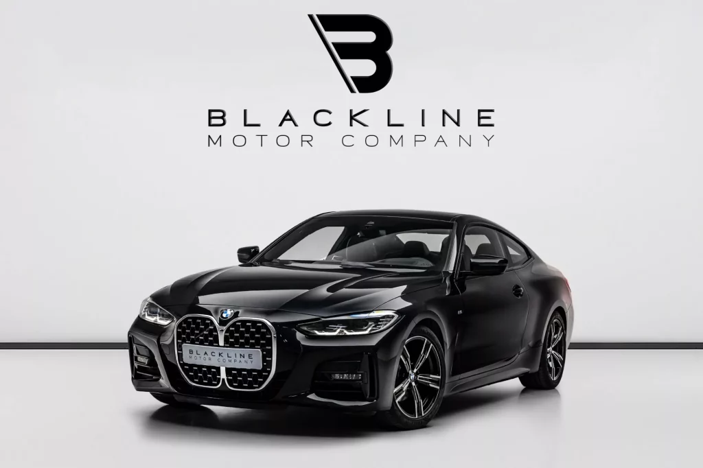 2021 BMW 420i — sold by Blackline Motor Company, Dubai