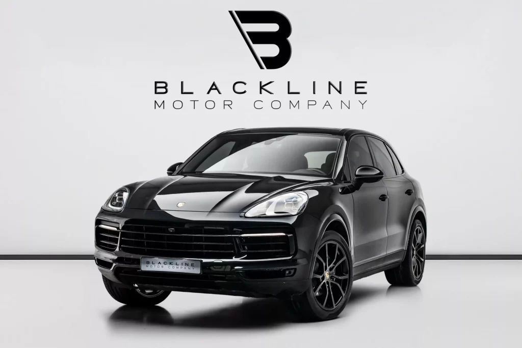 2019 Porsche Cayenne — sold by Blackline Motor Company, Dubai
