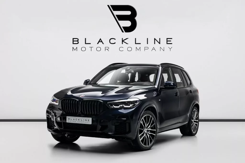 2023 BMW X5 xDrive40i — sold by Blackline Motor Company, Dubai