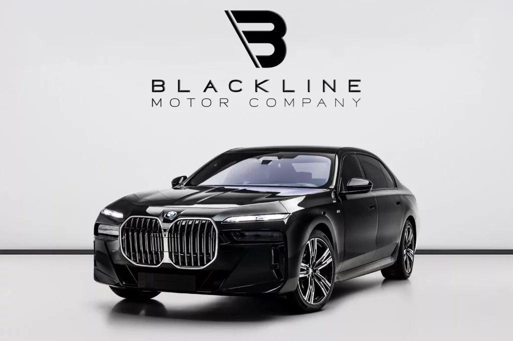 2024 BMW 735i — sold by Blackline Motor Company, Dubai