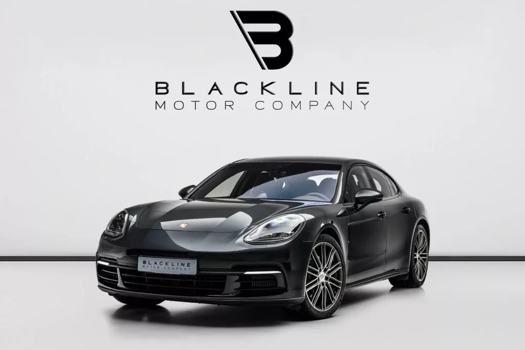 2017 Porsche Panamera 4S — sold by Blackline Motor Company, Dubai