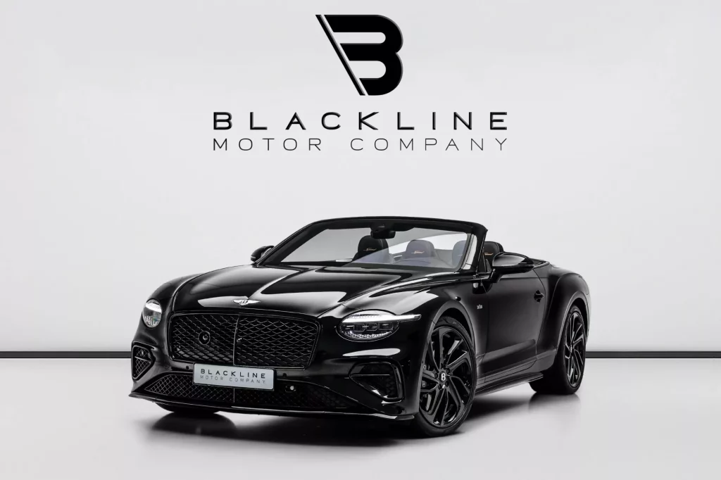 2022 Bentley GTC First Edition — sold by Blackline Motor Company, Dubai
