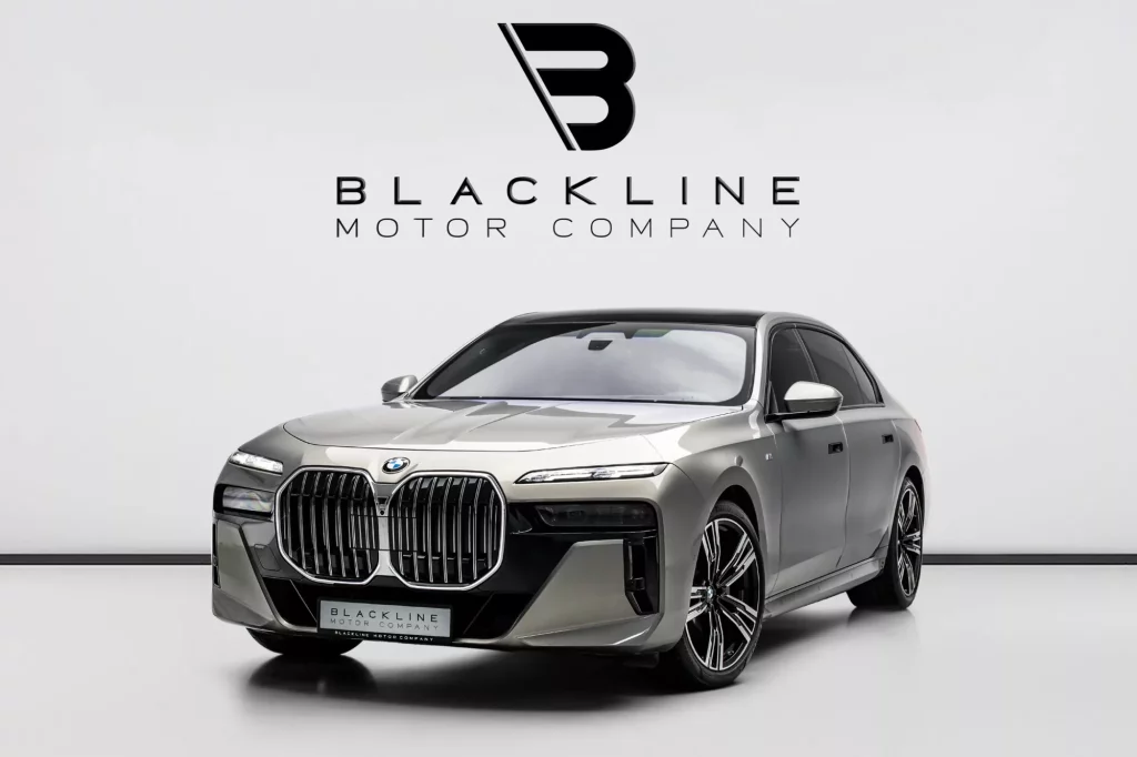 2023 BMW 740i — sold by Blackline Motor Company, Dubai