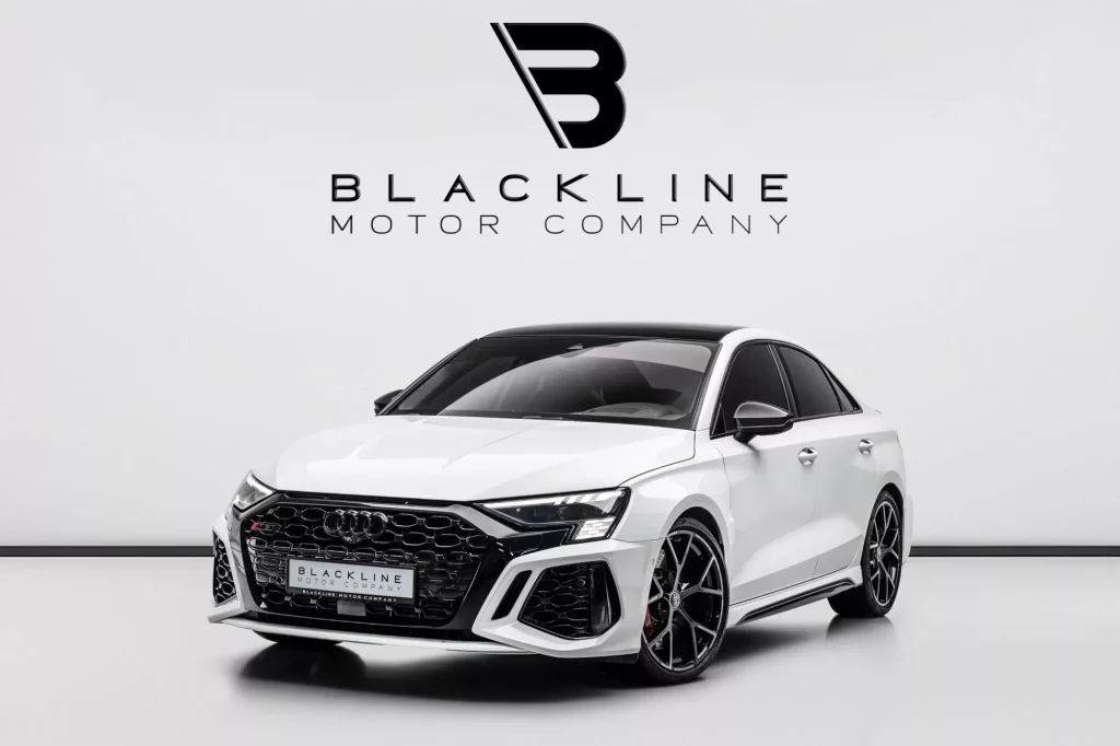 2024 Audi RS3 — sold by Blackline Motor Company, Dubai