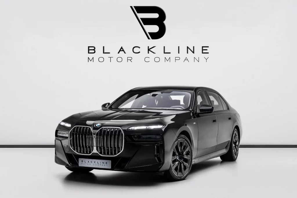 2024 BMW 740Li — sold by Blackline Motor Company, Dubai
