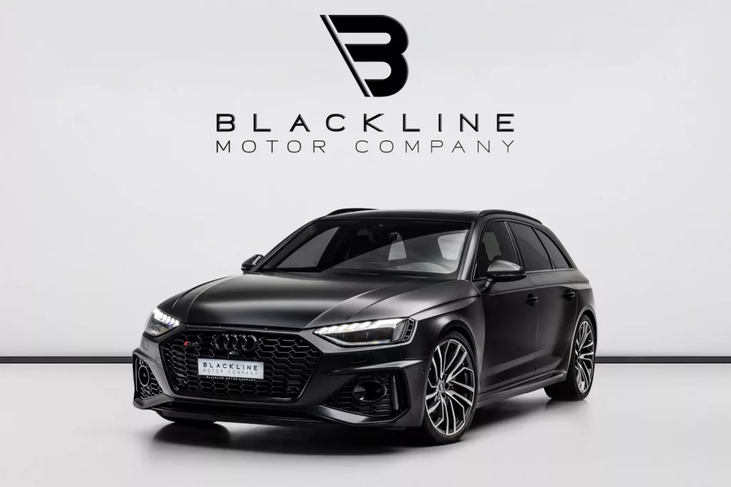 2023 Audi RS4 — sold by Blackline Motor Company, Dubai