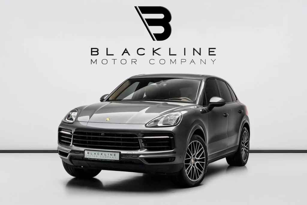 2023 Porsche Cayenne — sold by Blackline Motor Company, Dubai