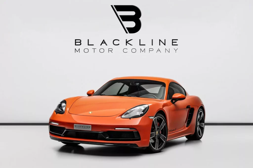 2018 Porsche Cayman S — sold by Blackline Motor Company, Dubai