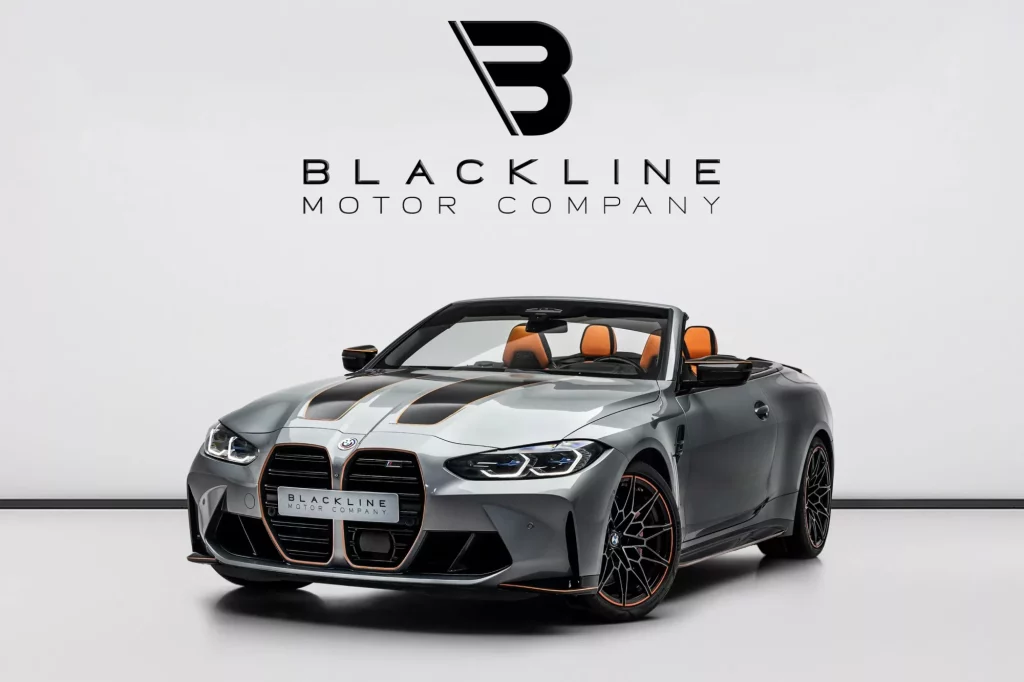 2022 BMW M4 Competition Convertible — sold by Blackline Motor Company, Dubai