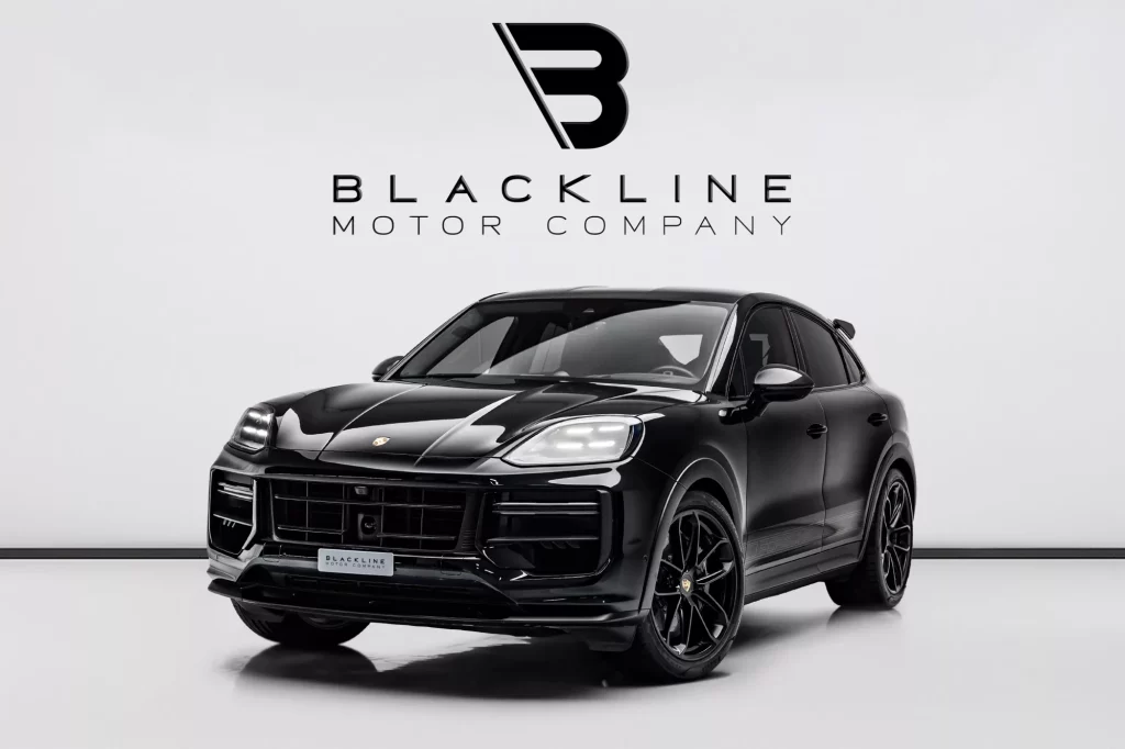 2024 Porsche Cayenne Turbo GT — sold by Blackline Motor Company, Dubai