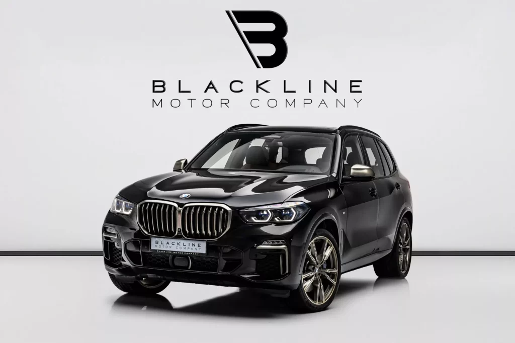 2022 BMW X5 M50i — sold by Blackline Motor Company, Dubai