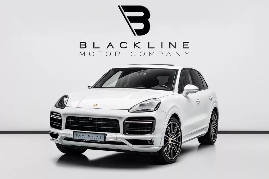 2019 Porsche Cayenne Turbo — sold by Blackline Motor Company, Dubai