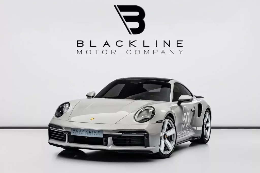 2025 Porsche 911 Turbo S 50 — sold by Blackline Motor Company, Dubai