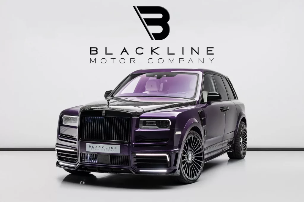 2021 Rolls-Royce Mansory Cullinan Black Badge — sold by Blackline Motor Company, Dubai