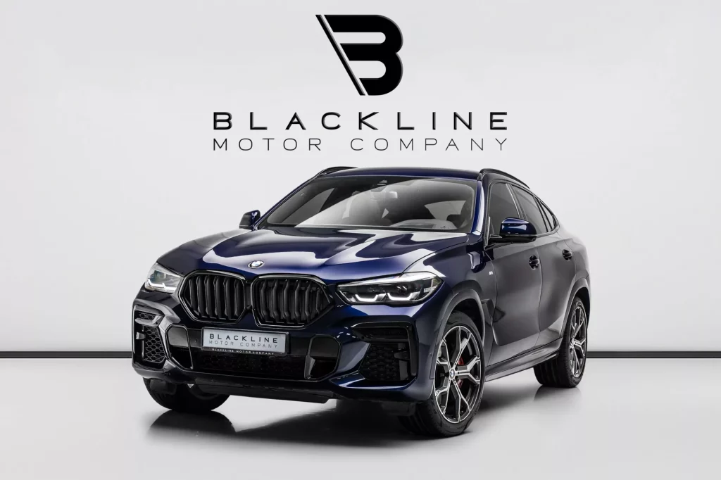 2023 BMW X6 xDrive40i — sold by Blackline Motor Company, Dubai