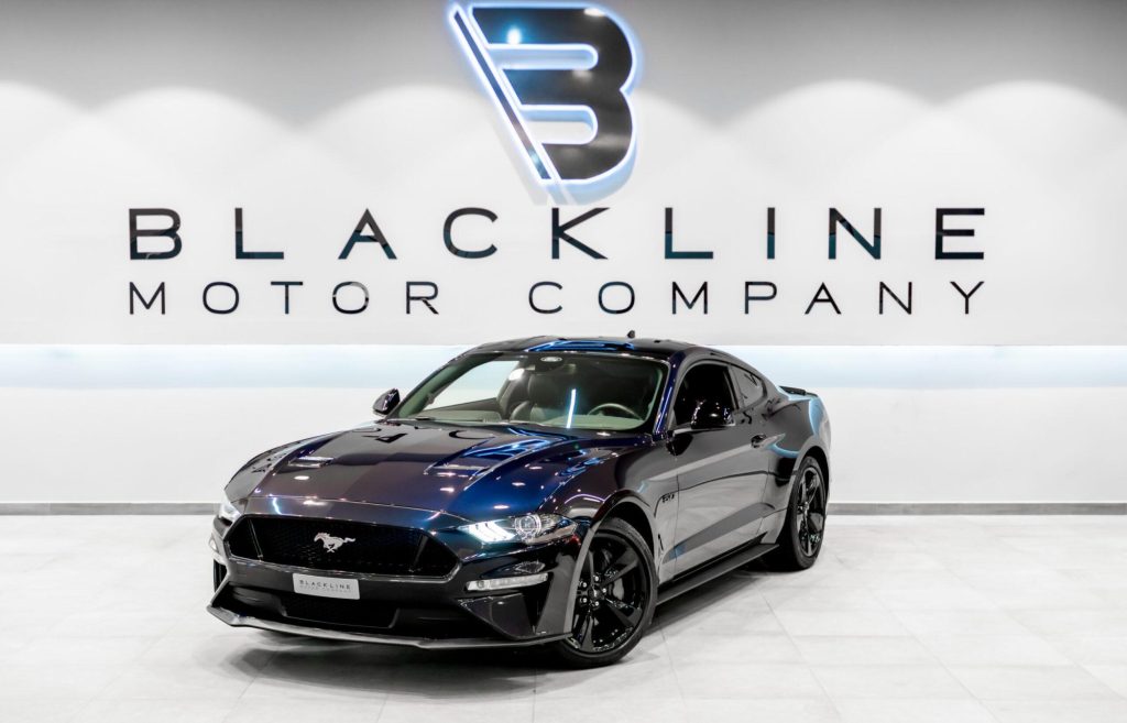 2021 Ford Mustang GT — sold by Blackline Motor Company, Dubai