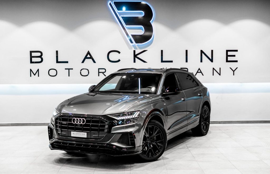2020 Audi Q8 S Line — sold by Blackline Motor Company, Dubai