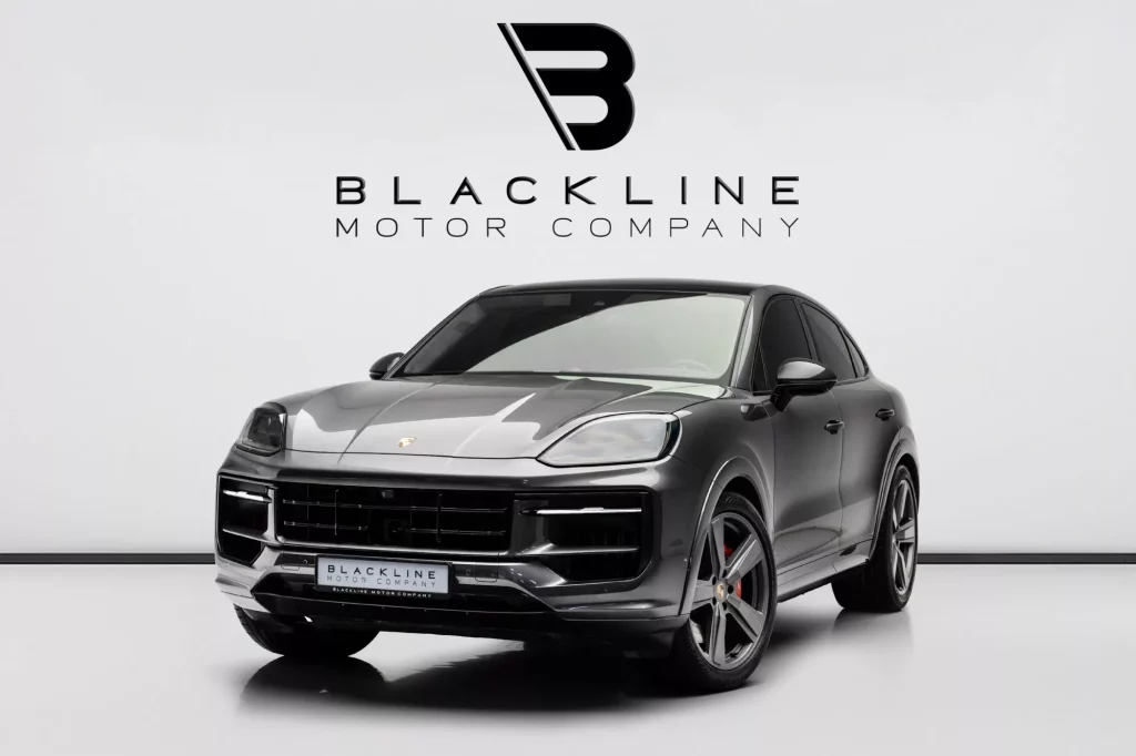2025 Porsche Cayenne GTS Coupe — sold by Blackline Motor Company, Dubai