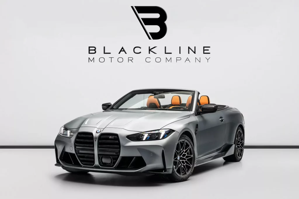 2026 BMW M4 Competition Cabriolet — sold by Blackline Motor Company, Dubai