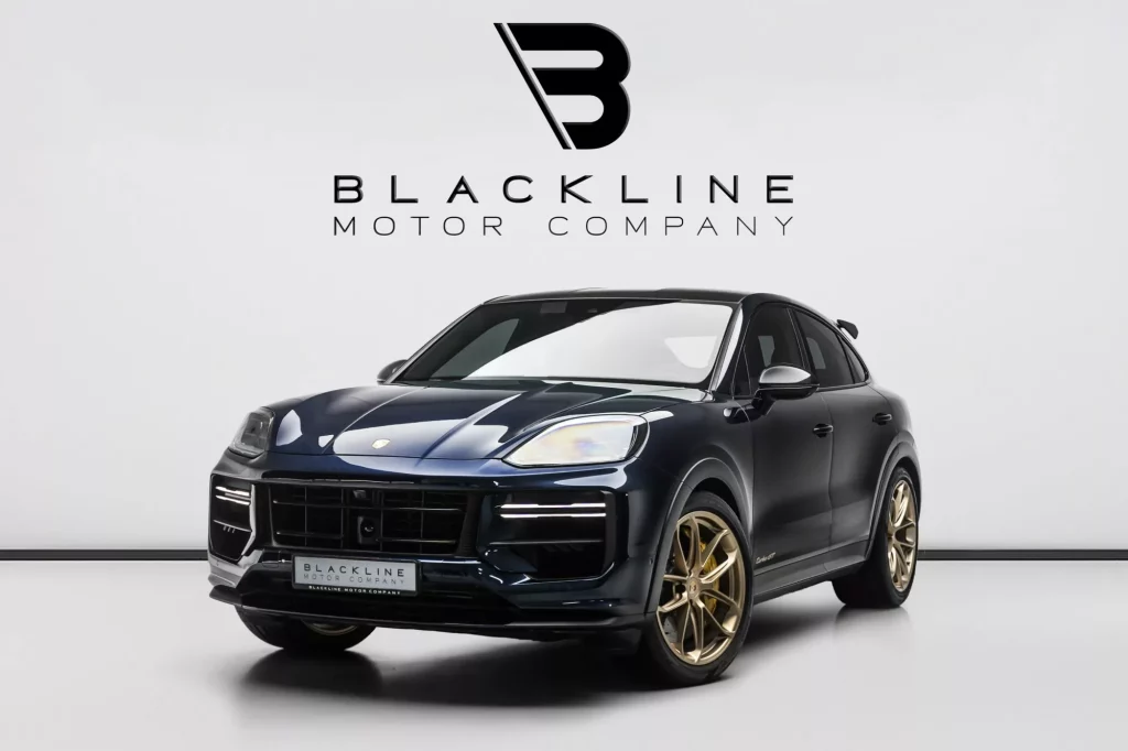 2025 Porsche Cayenne Turbo GT — sold by Blackline Motor Company, Dubai