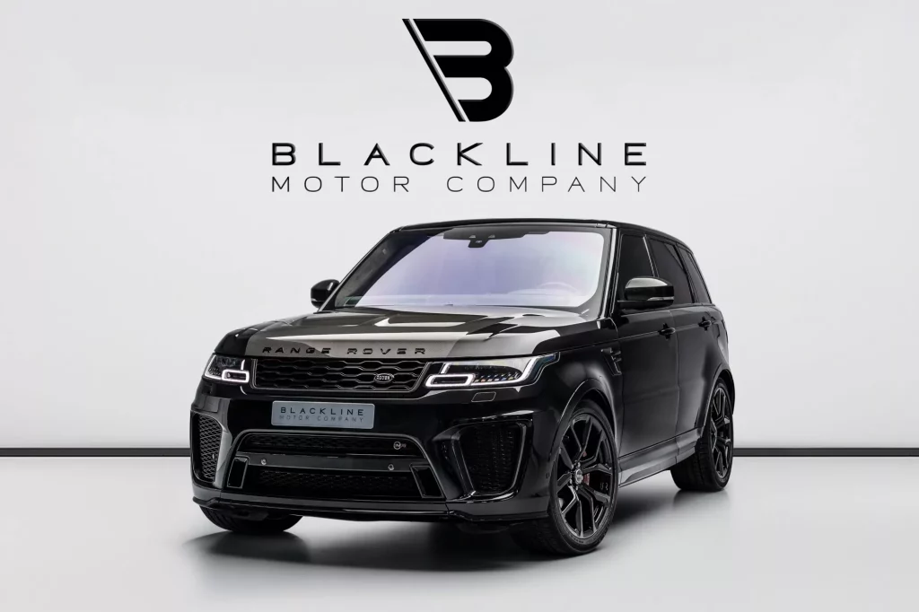 2022 Land Rover Range Rover Sport SVR — sold by Blackline Motor Company, Dubai
