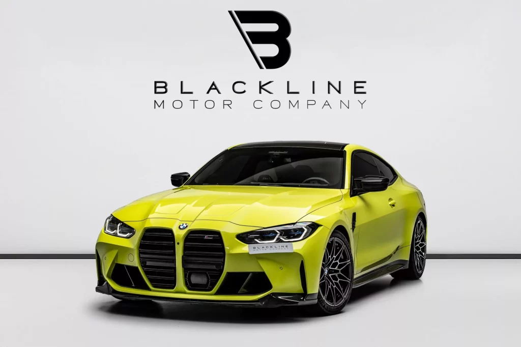2024 BMW M4 Competition — sold by Blackline Motor Company, Dubai