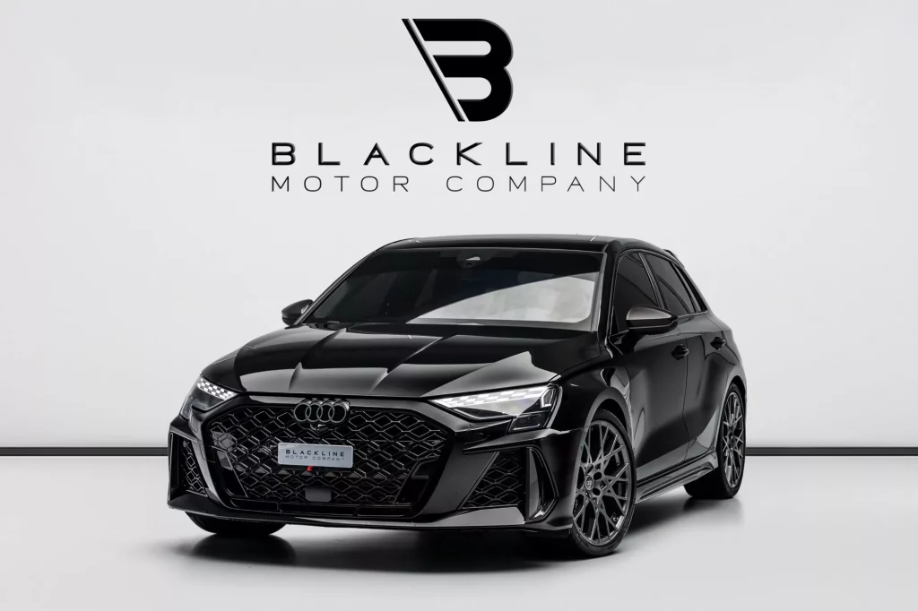 2025 Audi RS3 — sold by Blackline Motor Company, Dubai